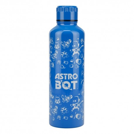 Garrafa de água Astro Bot azul de 450 ml