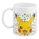 Tasse en céramique Pokémon avec design de confetti et Pikachu
