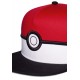 Casquette snapback rouge Pokeball Pokémon