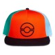 Casquette Snapback Pokémon League multicolore