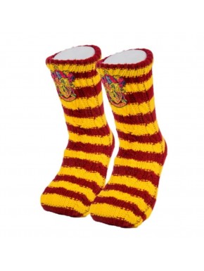 Calcetines a rayas Gryffindor de Harry Potter