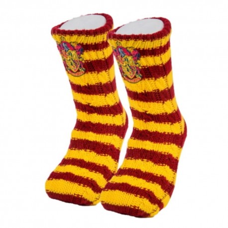 Calcetines a rayas Gryffindor de Harry Potter