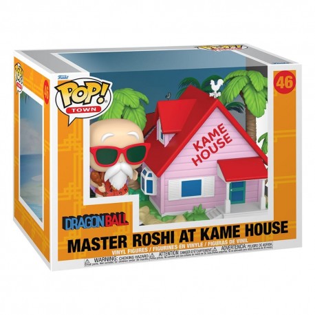 Figura de vinilo POP! Kame House con Maestro Roshi