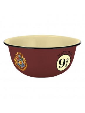 Cuenco cerámico Harry Potter Expreso de Hogwarts, escudo y plataforma