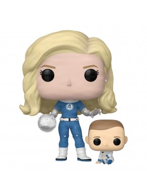 Figura de vinilo POP! Invisible Woman & Franklin de Marvel