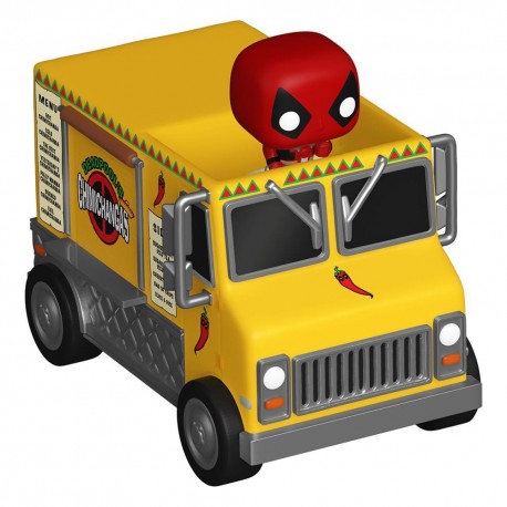 Figura POP! de Deadpool con camión chimichanga