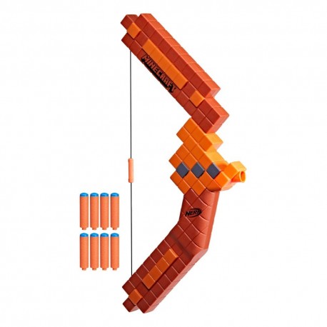 Arco Nerf Minecraft con 8 dardos N1 oficiales