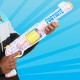 Lanzador Nerf Fortnite Frenz 4 Ever con diseños de personajes