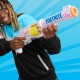 Lanzador Nerf Fortnite Frenz 4 Ever con diseños de personajes