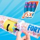 Lanzador Nerf Fortnite Frenz 4 Ever con diseños de personajes
