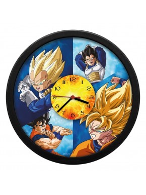 Horloge murale Dragon Ball 25x25 cm avec personnages