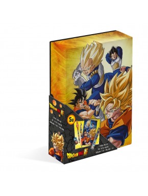Set de papelería Dragon Ball con bolígrafo, lápiz, goma, regla y cuaderno