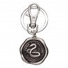 Porte-clés Serpentard Étamé Harry Potter - Licence Officielle