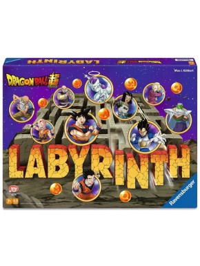 Caixa do jogo de tabuleiro Dragon Ball Super Labyrinth