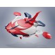 Figura Grendizer U con Spazer en colores rojo y azul