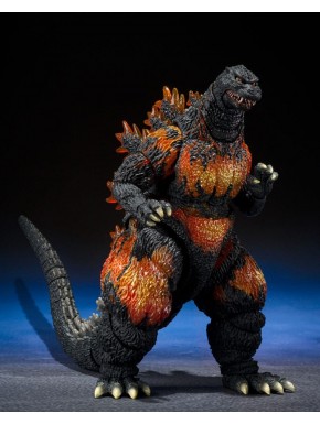Figura articulada Godzilla 1995 de 16 cm en colores naranja y negro