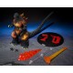 Figura articulada Godzilla 1995 de 16 cm en colores naranja y negro