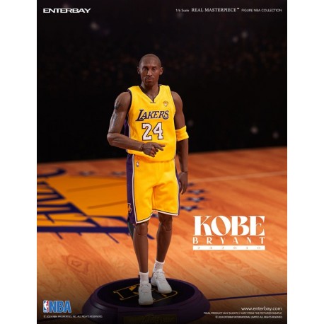 Figura de Kobe Bryant escala 1/6 con uniforme Lakers