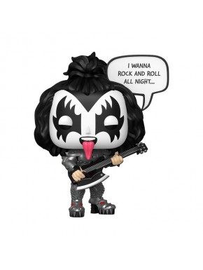 Figura Funko POP! The Demon de Kiss con guitarra
