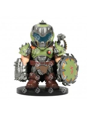 Minifigura PVC Doom Slayer 9 cm con armadura verde