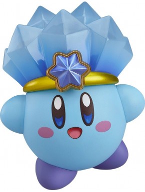 Figura Nendoroid de Kirby Ice de 6 cm con corona azul