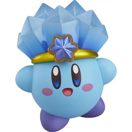 Figura Nendoroid de Kirby Ice de 6 cm con corona azul