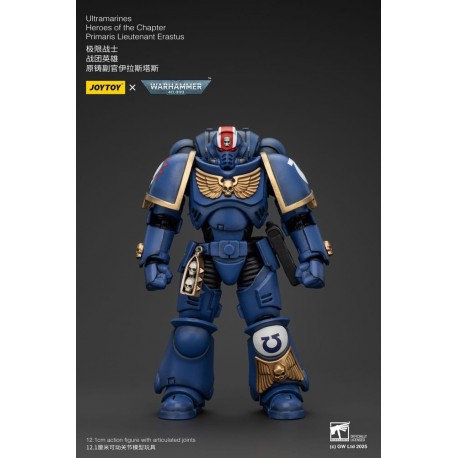Figura Warhammer 40k Ultramarines Primaris Lieutenant Erastus 20 cm