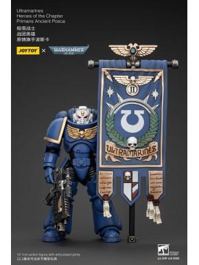 Figura 1/18 de Warhammer 40k Ultramarines de 20 cm