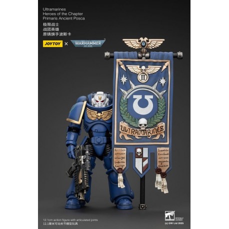 Figura 1/18 de Warhammer 40k Ultramarines de 20 cm