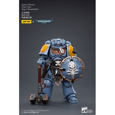 Figura de Warhammer 40k Sigyrr Stoneshield de 12 cm