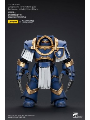 Figura articulada de Ultramarines Terminator con garras relámpago