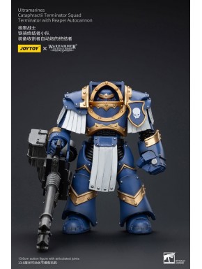 Figura Warhammer Ultramarines Cataphractii de 14 cm