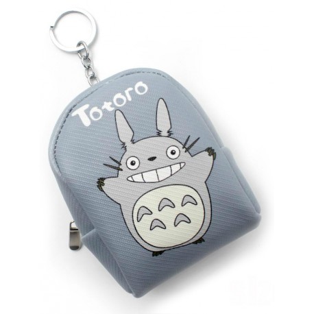 Wallet keychain Ghibli Totoro gray