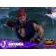 Figura Akuma de 30 cm en acción con efectos morados