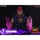 Figura Akuma de 30 cm en acción con efectos morados