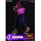 Figura Akuma de 30 cm en acción con efectos morados