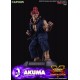 Figura Akuma de 30 cm en acción con efectos morados