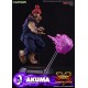 Figura Akuma de 30 cm en acción con efectos morados