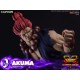 Figura Akuma de 30 cm en acción con efectos morados