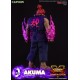 Figura Akuma de 30 cm en acción con efectos morados