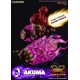 Figura Akuma de 30 cm en acción con efectos morados
