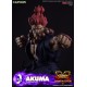 Figura Akuma de 30 cm en acción con efectos morados
