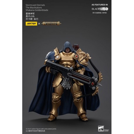 Figura Stormcast Eternals Shakana Goldenblade de 20 cm