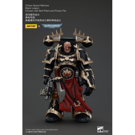 Figura Chaos Space Marines Black Legion de 20 cm