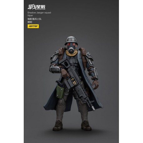 Figura Shadow Jaeger Squad Viper con detalles tácticos
