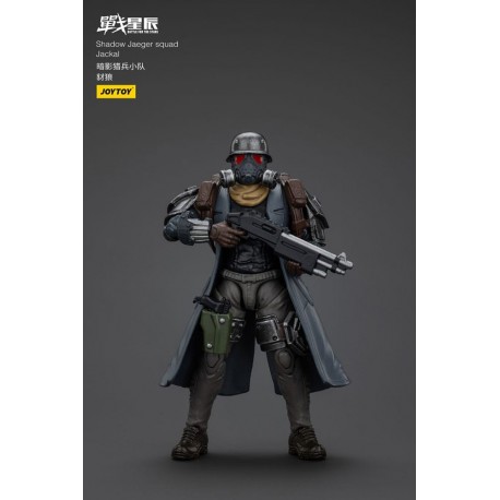 Figura articulada de Shadow Jaeger Squad Jackal de 16 cm