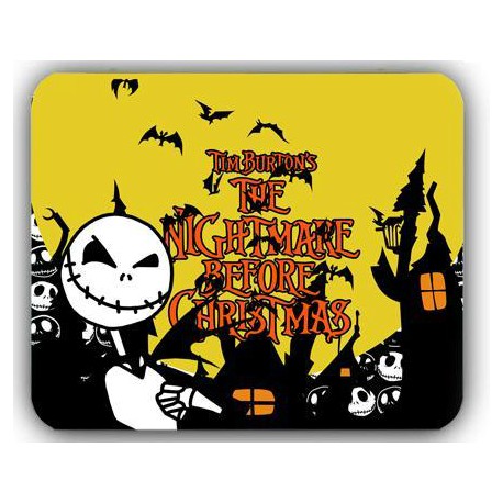 Mouse pad Nightmare before Christmas city