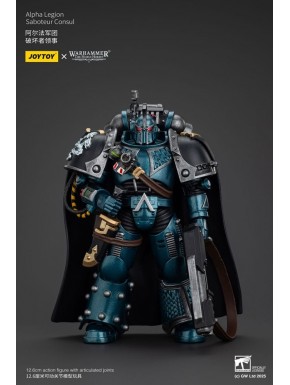 Figura Alpha Legion Saboteur Consul de 20 cm de Warhammer
