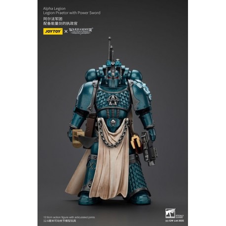 Figura articulada Alpha Legion Praetor con Espada de Energía