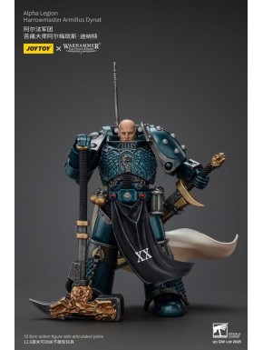 Figura articulada de Armillus Dynat de la Legión Alfa de Warhammer